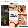 2Pcs Brass Grooved Open Cuff Bangles Set for Women BJEW-UN0001-31-6