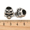 316 Surgical Stainless Steel European Beads STAS-Q326-02AS-02-3