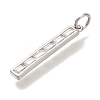 Rack Plating Brass Micro Pave Cubic Zirconia Pendants KK-I720-48P-2