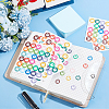 Customized Round Dot PVC Decorative Stickers DIY-WH0423-012-5
