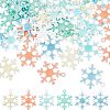 36Pcs 6 Colors Spray Painted Alloy Enamel Pendants ENAM-CA0001-25-1