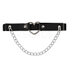 Imitation Leather Tassel Alloy Leg Chain WGF1871-01-1