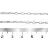 Non-Tarnish 304 Stainless Steel Paperclip Chain Necklace with Lobster Claw Clasps for Men Women NJEW-H205-03P-01-2