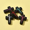 5Pcs 5 Colors Silicone Beads SIL-FS0001-06B-2