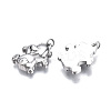 Non-Tarnish 304 Stainless Steel Pendants LS-STAS-S116-410P-2