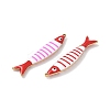 201 Stainless Steel Enamel Pendants STAS-C138-02A-G-2