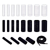 160Pcs 8 Styles Plastic Heat Shrink Tubing DIY-NB0014-12-1