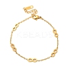 304 Stainless Steel Infinity Link Bracelets BJEW-Z099-02G-4