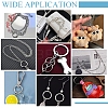 100Pcs 304 Stainless Steel Open Jump Rings STAS-UN0055-24-6