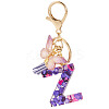 Resin Butterfly Pendant Keychains KEYC-TAC0034-03Z-1