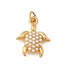 304 Stainless Steel ABS Imitation Pearl Pendants STAS-B097-07G-06-1