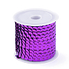 Eco-Friendly Plastic Paillette Beads PVC-Q092-6mm-12-1