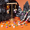 200Pcs Halloween/Christmas Theme Handmade Polymer Clay Beads CLAY-SC0001-44-5