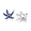 Brass Enamel Pendants KK-T071-31P-2