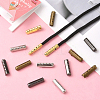 200Pcs 4 Colors Column Alloy Shoelace Buckle Connectors FIND-SP0004-68A-5