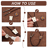 6Pcs 3 Colors Zinc Alloy Bolo Tie Slider Clasps FIND-PH0023-92B-6