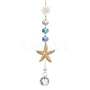 Glass Hanging Suncatchers HJEW-JM04579-02-2