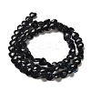 Synthetic Blue Goldstone Beads Strands G-P575-C06-6mm-3