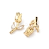Brass Micro Pave Cubic Zirconia Pendants LS-KK-L260-08G-2