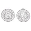 Non-Tarnish 201 Stainless Steel Filigree Pendants LS-STAS-S118-026P-1