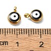 Ion Plating(IP) Real 18K Gold Plated 201 Stainless Steel Charms STAS-L024-020G-06-3