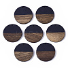 Resin & Wood Pendants X-RESI-S358-02B-15-1