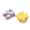 Opaque Resin Cabochons RESI-B017-01G-3