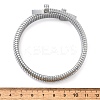 304 Stainless Steel Stretch Bracelets for Women BJEW-A031-03P-3