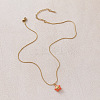 Vintage 304 Stainless Steel Enamel Double-Sided Star Pendant Necklaces for Women SX6547-5