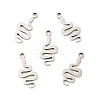 Non-Tarnish 201 Stainless Steel Pendants STAS-E015-17P-2