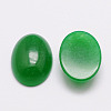 Oval Natural Malaysia Jade Cabochons X-G-K020-18x13mm-11-2