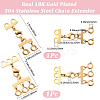 304 Stainless Steel Chain Extender STAS-BBC0008-19A-G-2