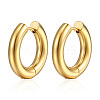 304 Stainless Steel Huggie Hoop Earrings PW-WG92571-27-1