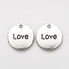 Tibetan Style Alloy Pendants TIBEP-Q078-23AS-NR-1