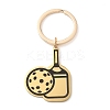 Printed 201 Stainless Steel Paddle Keychains KEYC-H021-01G-1