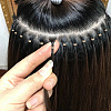 500Pcs Silicone Hair Coil Cuffs OHAR-SP0001-14C-6