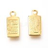 Brass Pendants KK-J275-06G-2