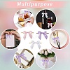 60Pcs 3 Colors Polyester Bowknot DIY-CP0011-48-5