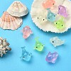 10Pcs 5 Colors Luminous Resin Display Decoration DJEW-YW0001-03-5