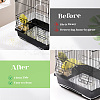 2Pcs 2 Colors Universal Organza Bird Cage Seed Catcher Net Cover AJEW-CN0003-77A-5