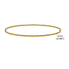 Stainless Steel Round Beaded Stretch Bracelets PW-WG50361-01-1