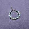 Natural Amazonite Chip Beaded Bracelets for Women IW6789-56-1