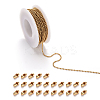 304 Stainless Steel Ball Chains and Ball Chain Connectors Set CHS-YW0001-02A-1