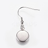 Stainless Steel Dangle Earrings EJEW-WH0001-A04-2