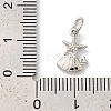 Rack Plating Brass Clear Cubic Zirconia Pendants KK-Z056-27P-3