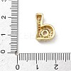 Brass Micro Pave Cubic Zirconia Pendants KK-A300-02G-D-3
