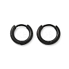 202 Stainless Steel Huggie Hoop Earrings EJEW-F111A-11mm-EB-4