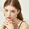 40Pcs Brass Clip-on Earring Findings KK-SP0001-14G-5