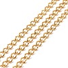 Ion Plating(IP) 304 Stainless Steel Curb Chains CHS-E005-01G-1