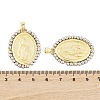 Rack Plating Brass Pendants KK-P269-14G-A-3